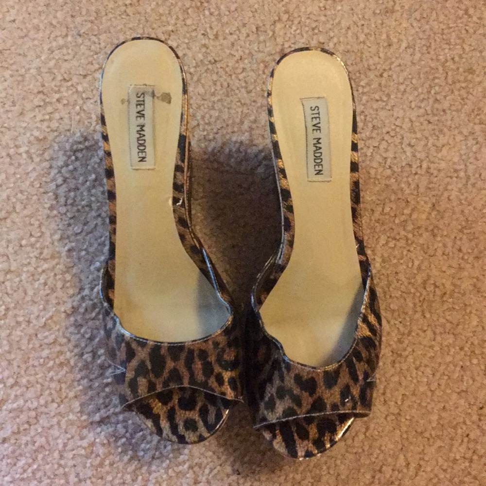 Steve Madden Cheetah Wedges